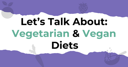 vegetarian and vegan diet blog banner