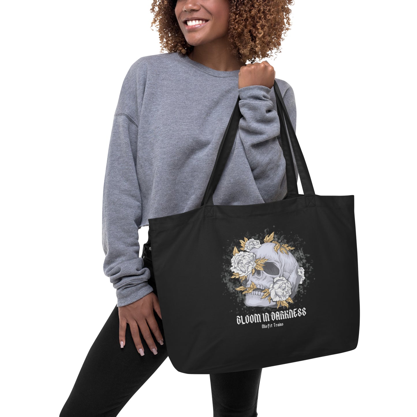 Bloom In Darkness Tote Bag