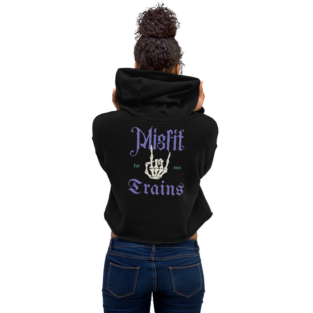 Rocker Cropped Hoodie