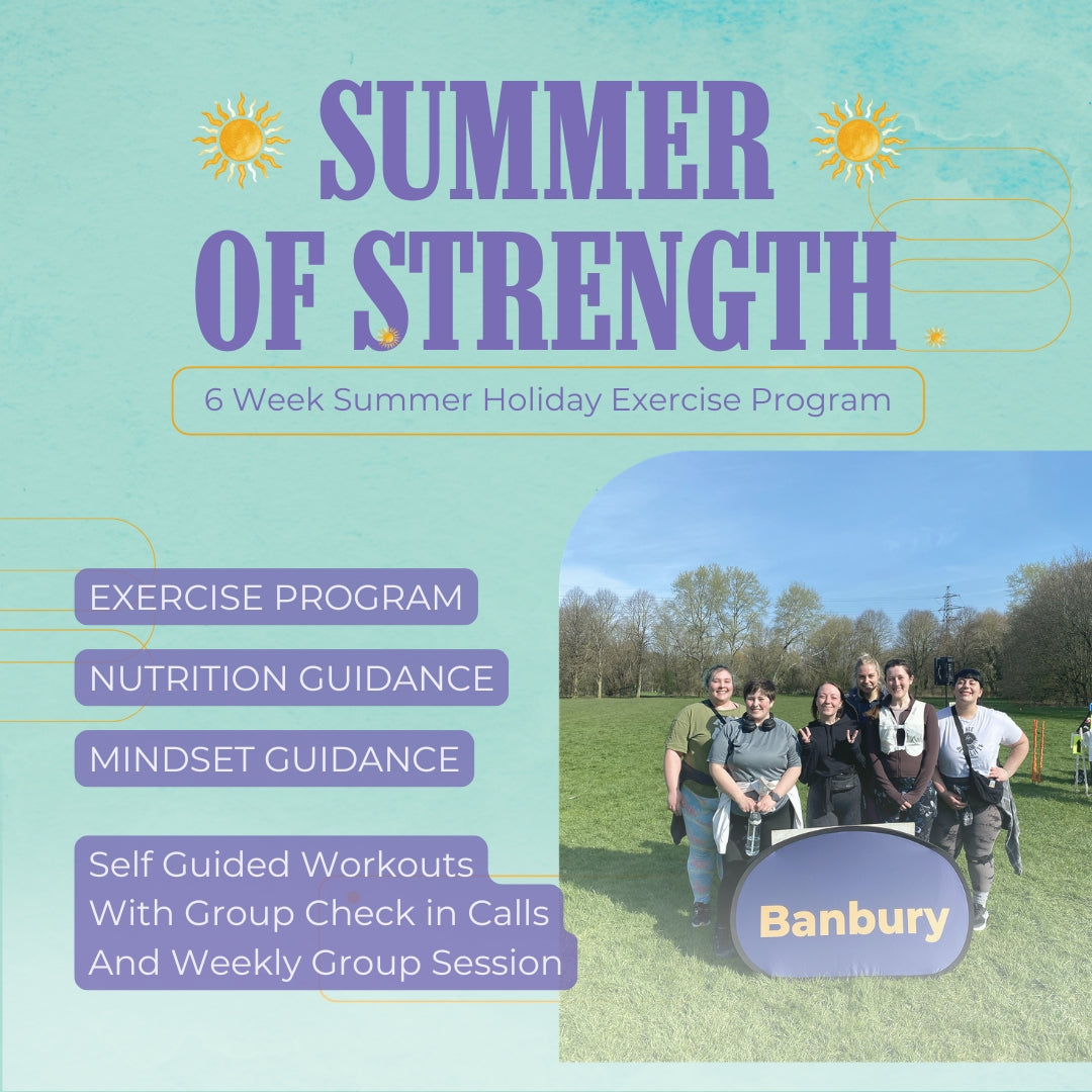 summer of strength info tile