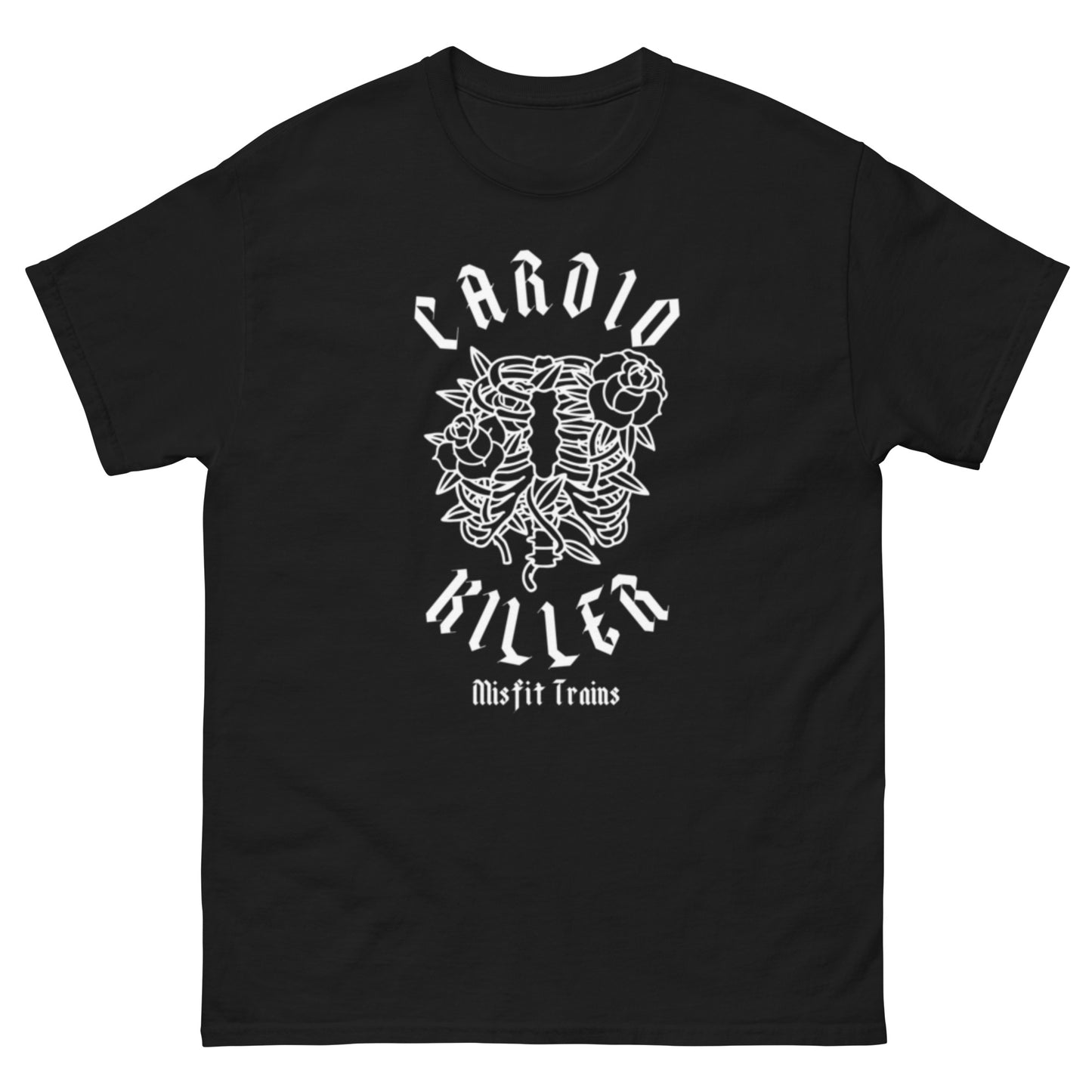 black cardio killer t shirt